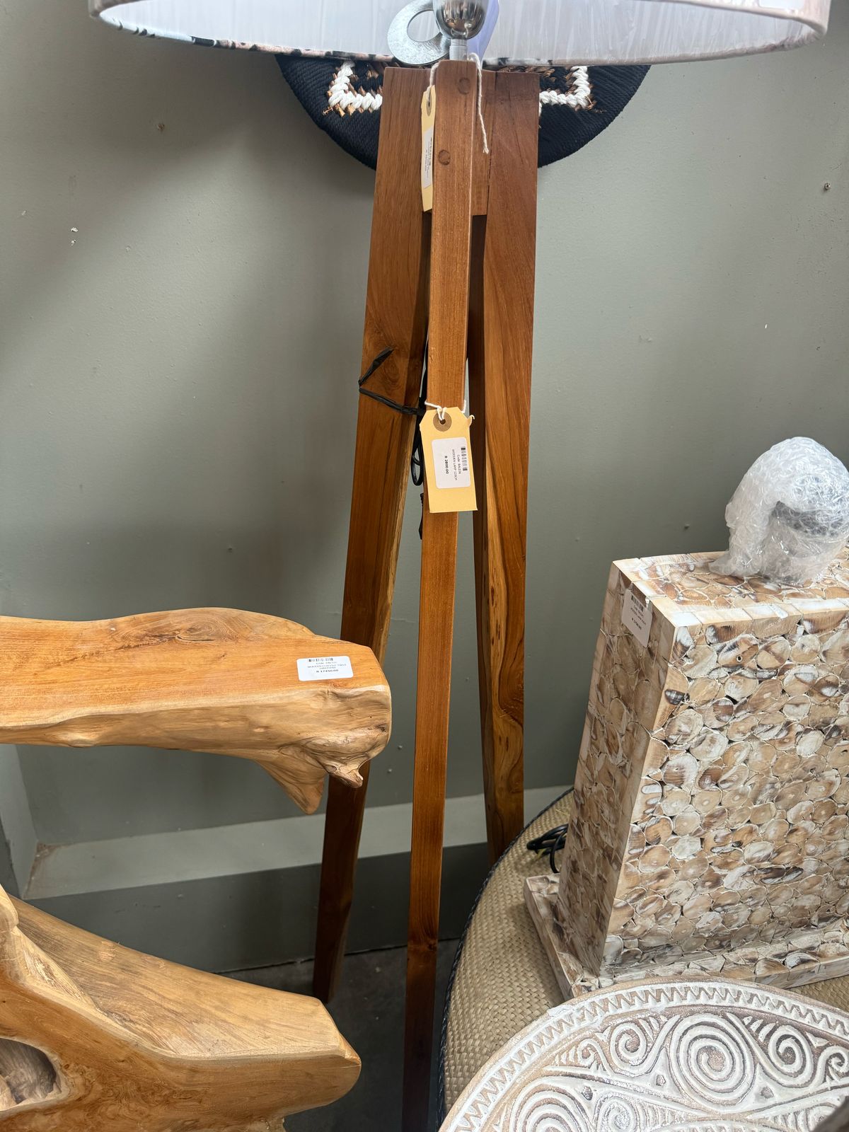 BAL036 - WOODEN LAMP 120CM