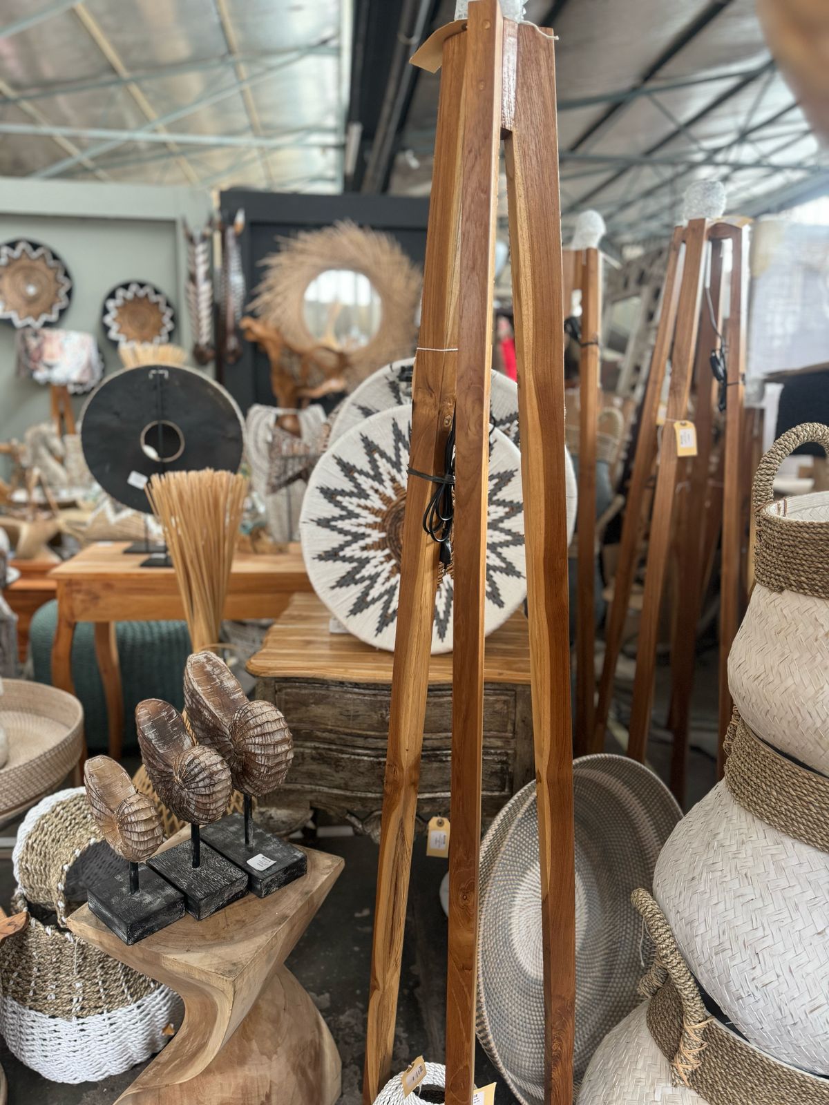 BAL040 - WOODEN LAMP 160CM