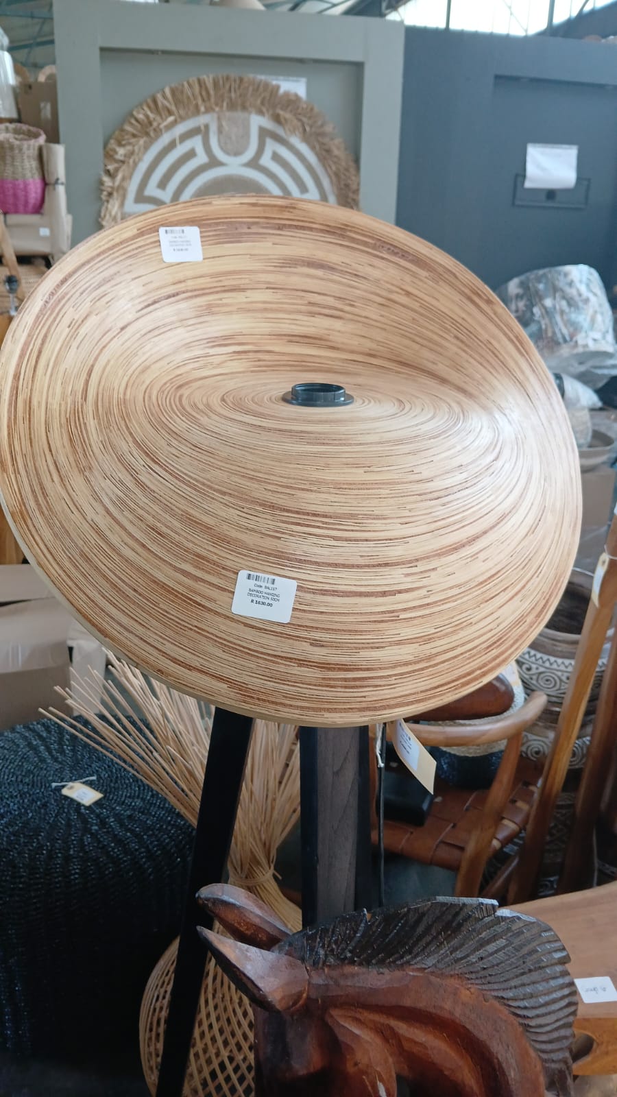 BAL117 - BAMBOO HANGING DECORATION 50CM