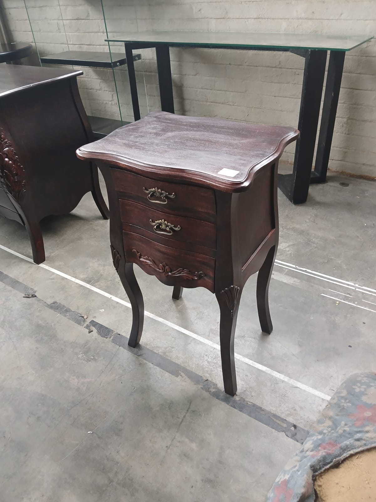ECO-H/060 - NIGHT STAND FRENCH 3 DRWR
