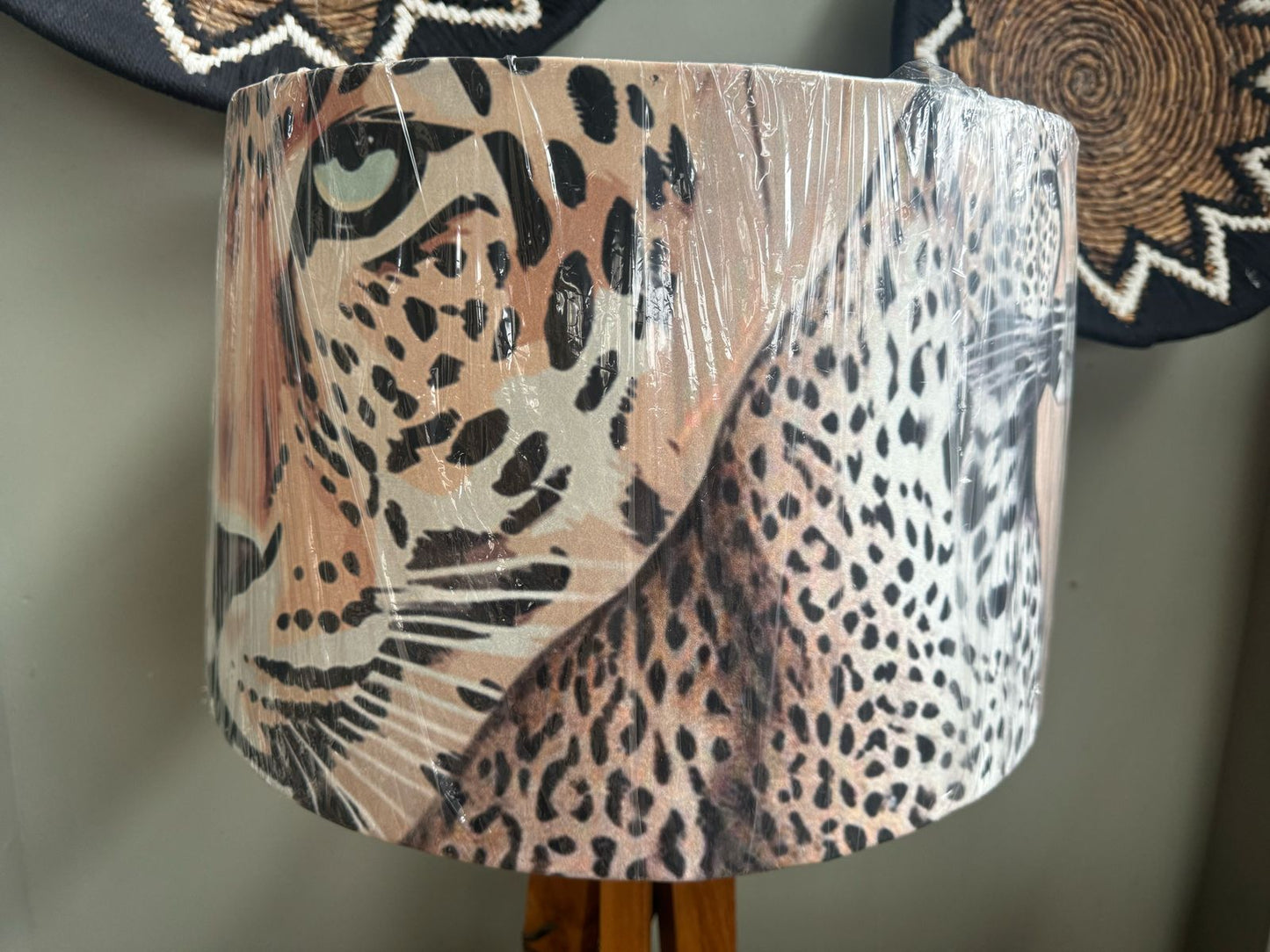 SHADE020 - NEUTRAL LEOPARD - LAMPSHADE