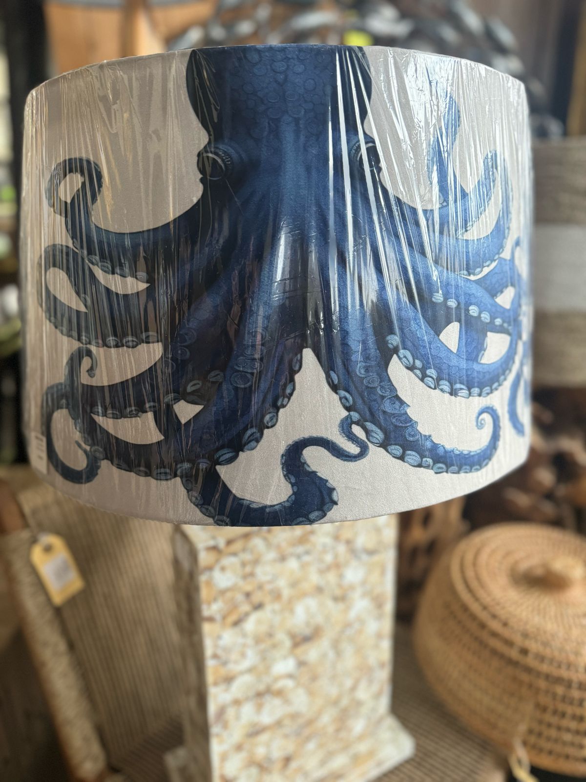 SHADE024 - NAUTICAL OCTOPUS - LAMPSHADE