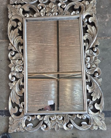 UB023 WOODEN FRAME MIRROR