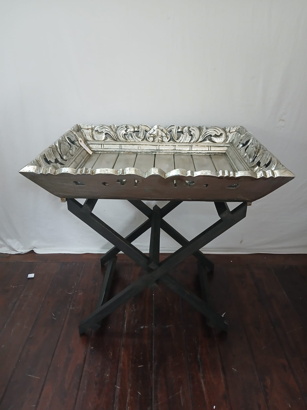UBI001 - WOODEN DURIAN NEW YORK TRAY & STAND