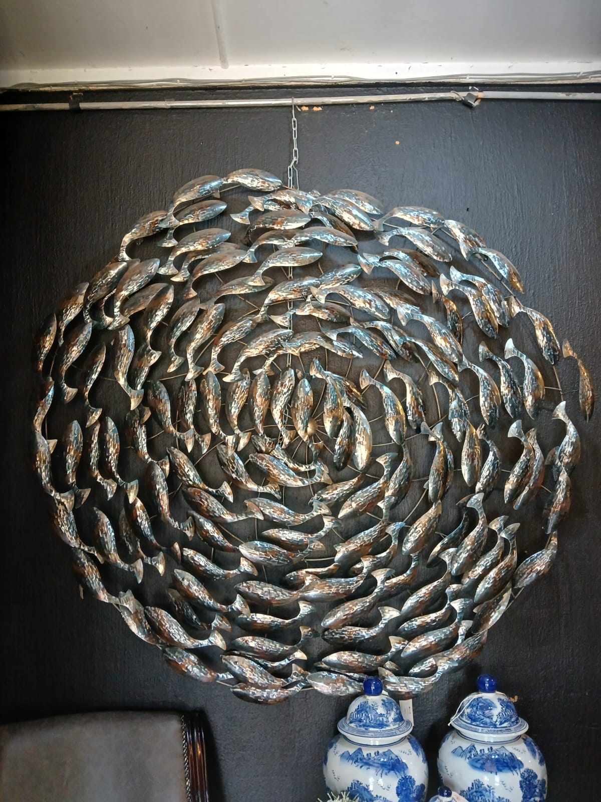 UBI060 - IRON NATURAL ROUND FISH