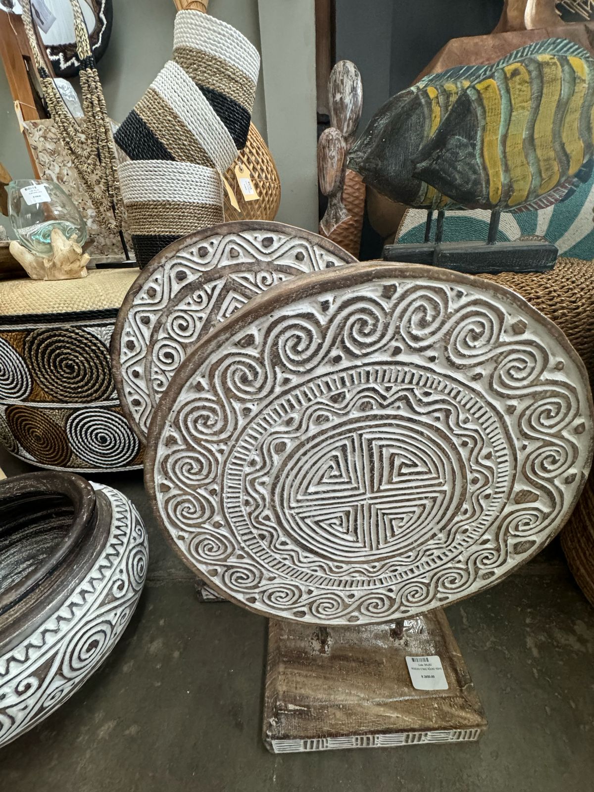 BAL082 - WOODEN STAND ROUND 40X40