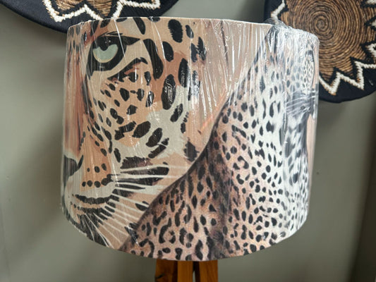 SHADE020 -  NEUTRAL LEOPARD - LAMPSHADE