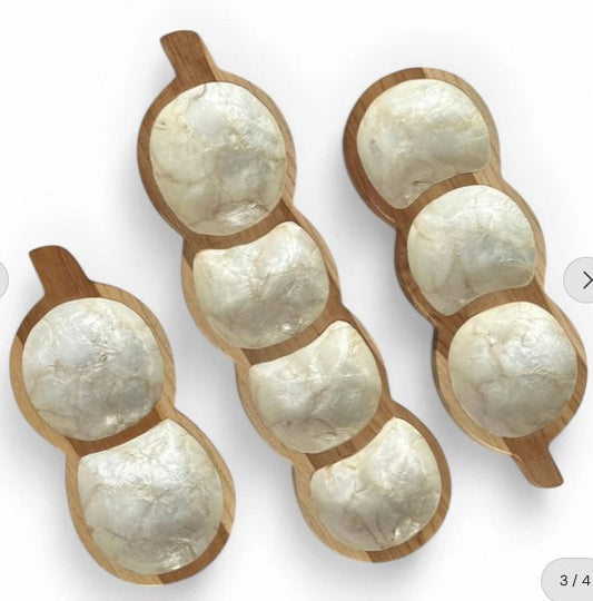 UB069 WOODEN SAUCE PLATE