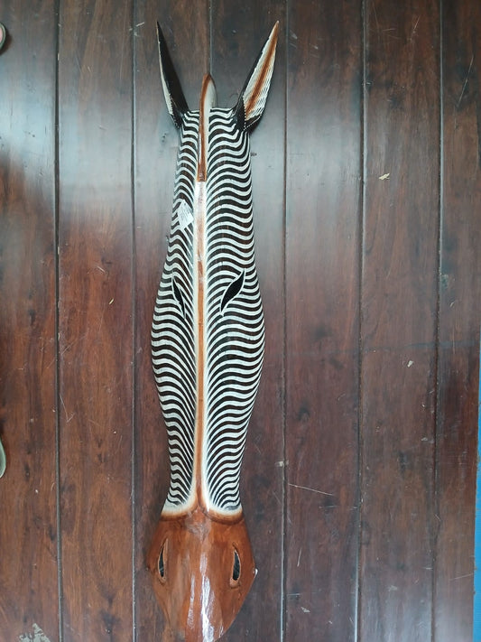 UBI006 - WOODEN ALBESIA ZEBRA NATURAL