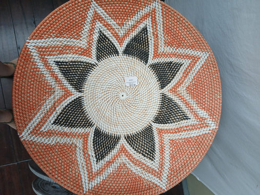 UBI040 - RATTAN WALL DECORATION